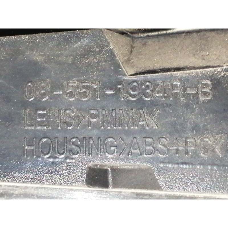 Recambio de piloto trasero derecho para renault megane ii berlina 3p authentique referencia OEM IAM 085511934RB  