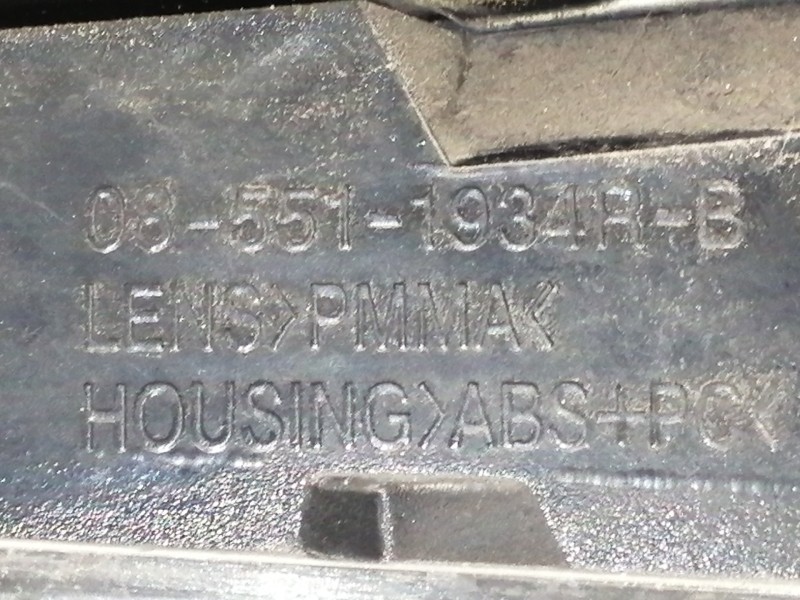 Recambio de piloto trasero derecho para renault megane ii berlina 3p authentique referencia OEM IAM 085511934RB  