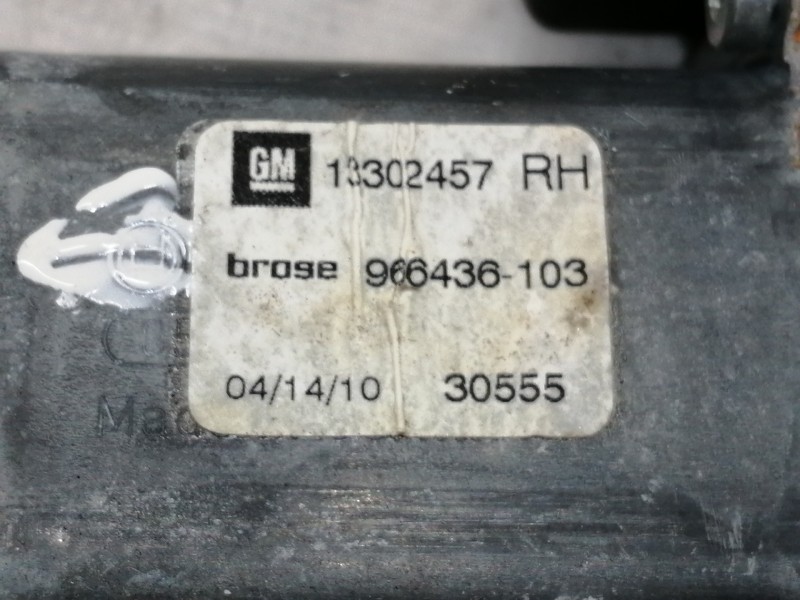 Recambio de elevalunas delantero derecho para opel insignia sports tourer cosmo referencia OEM IAM 966436103  