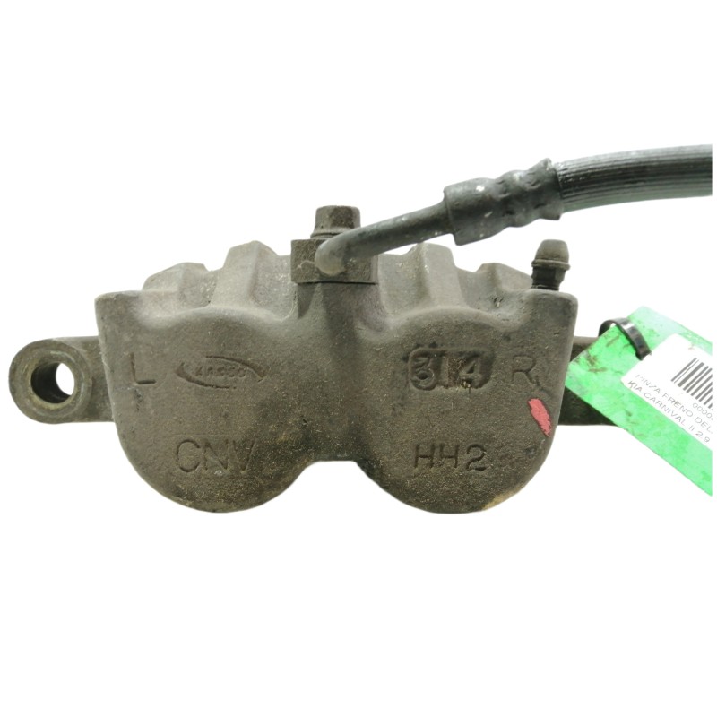 Recambio de pinza freno delantera derecha para kia carnival ii 2.9 cdri ex referencia OEM IAM   