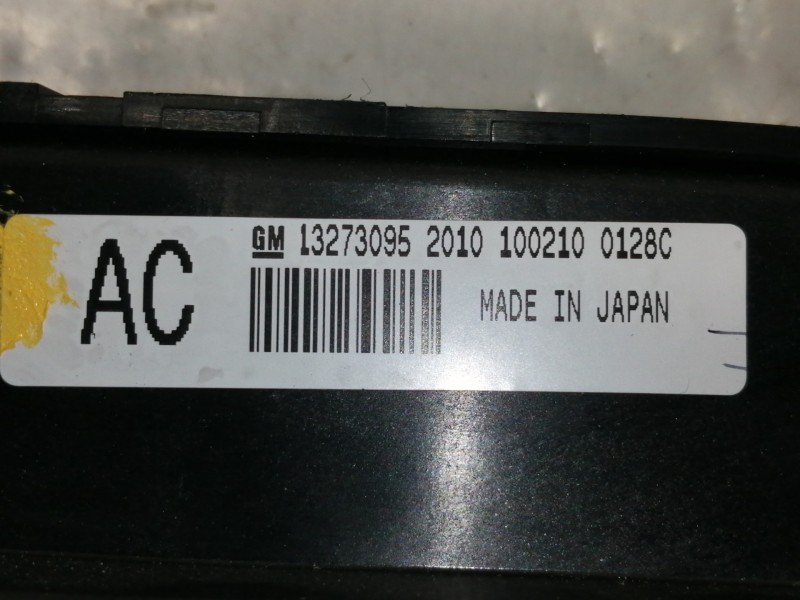 Recambio de mando calefaccion / aire acondicionado para opel insignia sports tourer cosmo referencia OEM IAM 13273095  