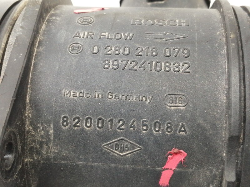 Recambio de caudalimetro para renault vel satis (bj0) privilege referencia OEM IAM 0280218079  