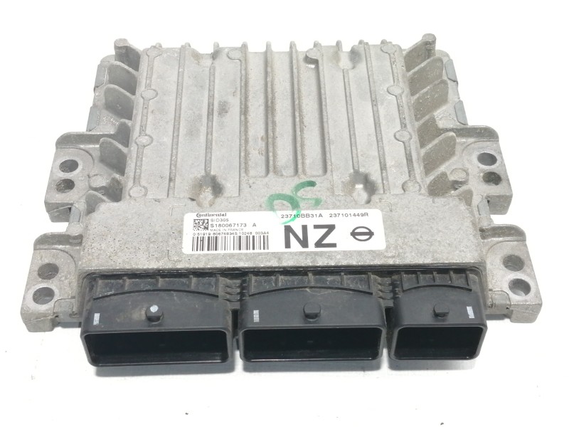 Recambio de centralita motor uce para nissan qashqai (j10) acenta referencia OEM IAM S180067173A 23710BB31A 237101449R