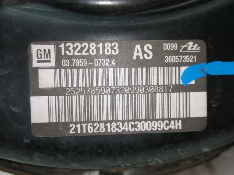 Recambio de servofreno para opel insignia sports tourer cosmo referencia OEM IAM 13228183 360573521 03785907324