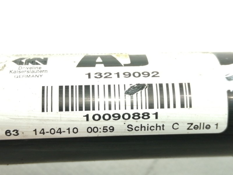 Recambio de transmision delantera derecha para opel insignia sports tourer cosmo referencia OEM IAM 13219092  