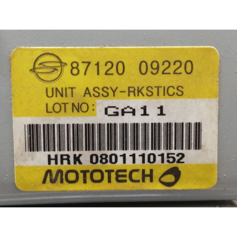 Recambio de modulo electronico para ssangyong kyron 200 xdi limited referencia OEM IAM 8712009220 HRK081110152 8661009000 