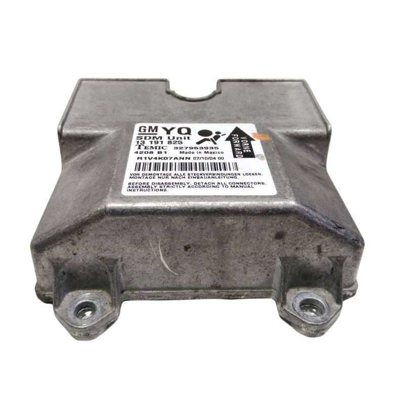 Recambio de centralita airbag para opel astra h berlina elegance referencia OEM IAM 13191825  