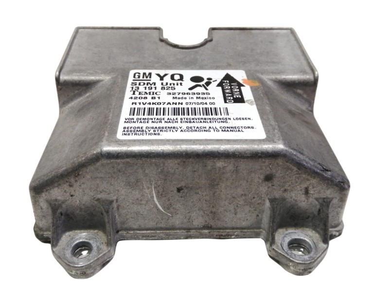 Recambio de centralita airbag para opel astra h berlina elegance referencia OEM IAM 13191825  