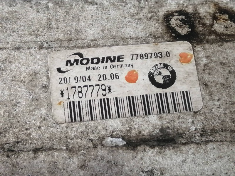 Recambio de intercooler para bmw x3 (e83) 2.0d referencia OEM IAM 1787779 77897930 