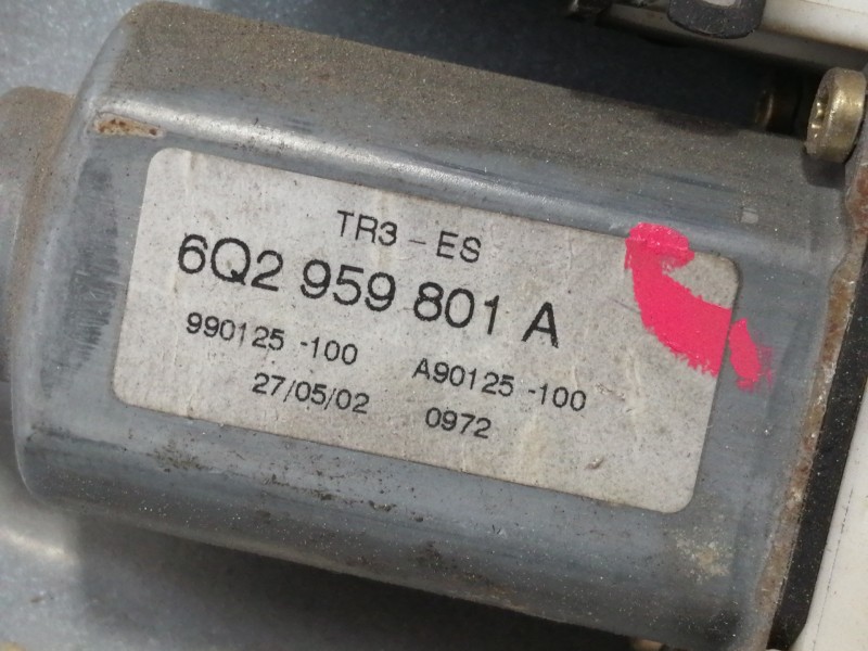 Recambio de elevalunas delantero derecho para seat ibiza (6l1) stella referencia OEM IAM 6L3837752AD  ELECTRICO 3 PUERTAS