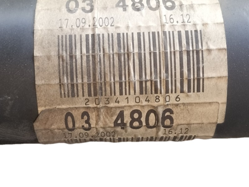 Recambio de transmision central para mercedes-benz clase c (w203) sportcoupe c 220 cdi (203.706) referencia OEM IAM 034806 160CM