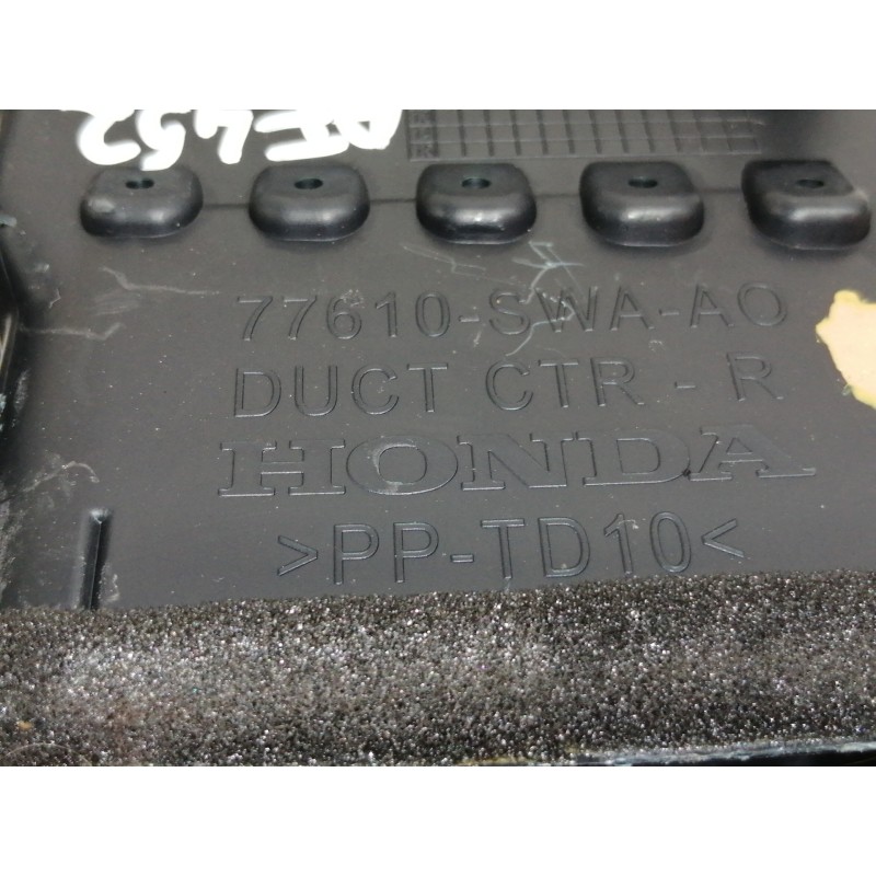 Recambio de rejilla aireadora para honda cr-v (re) comfort referencia OEM IAM 77610SWA  