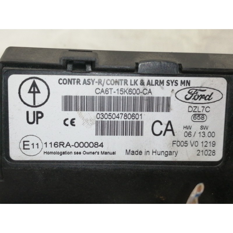 Recambio de modulo electronico para ford fiesta (cb1) ambiente referencia OEM IAM CA6T15K600CA  