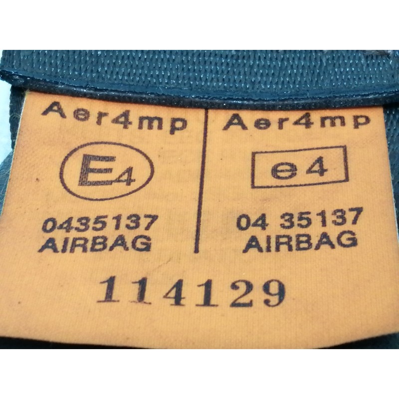 Recambio de cinturon seguridad delantero derecho para opel antara cosmo 4x4 referencia OEM IAM 96474672  5 PUERTAS