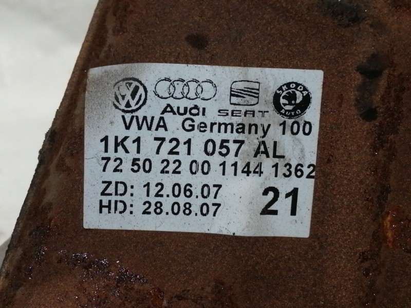 Recambio de pedal freno para seat leon (1p1) reference referencia OEM IAM 1K1721057AL  