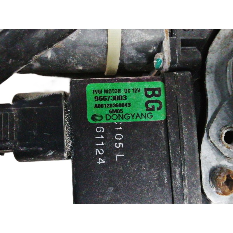 Recambio de elevalunas delantero izquierdo para opel antara cosmo 4x4 referencia OEM IAM 96673003 A00128360043 ELECTRICO