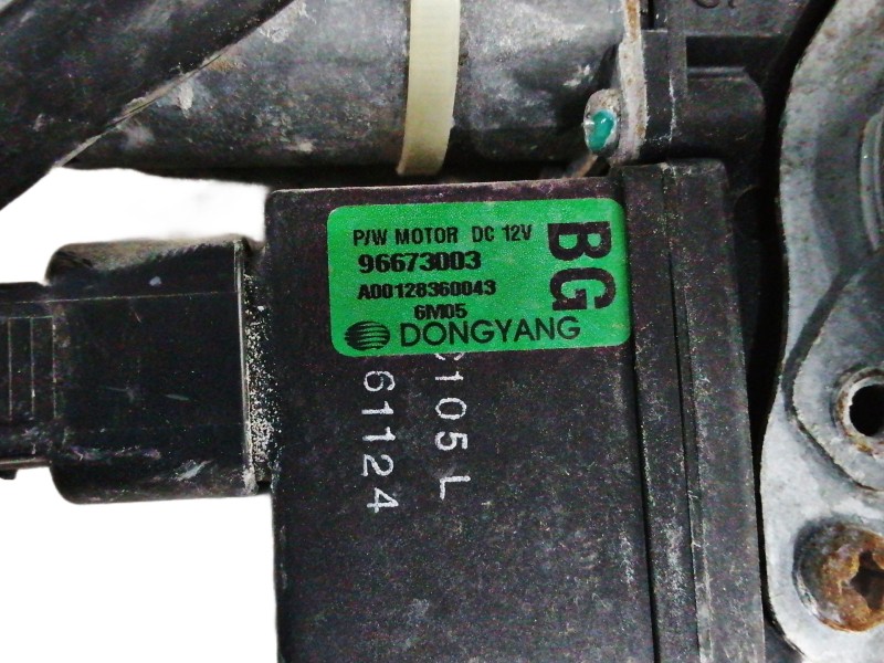 Recambio de elevalunas delantero izquierdo para opel antara cosmo 4x4 referencia OEM IAM 96673003 A00128360043 ELECTRICO