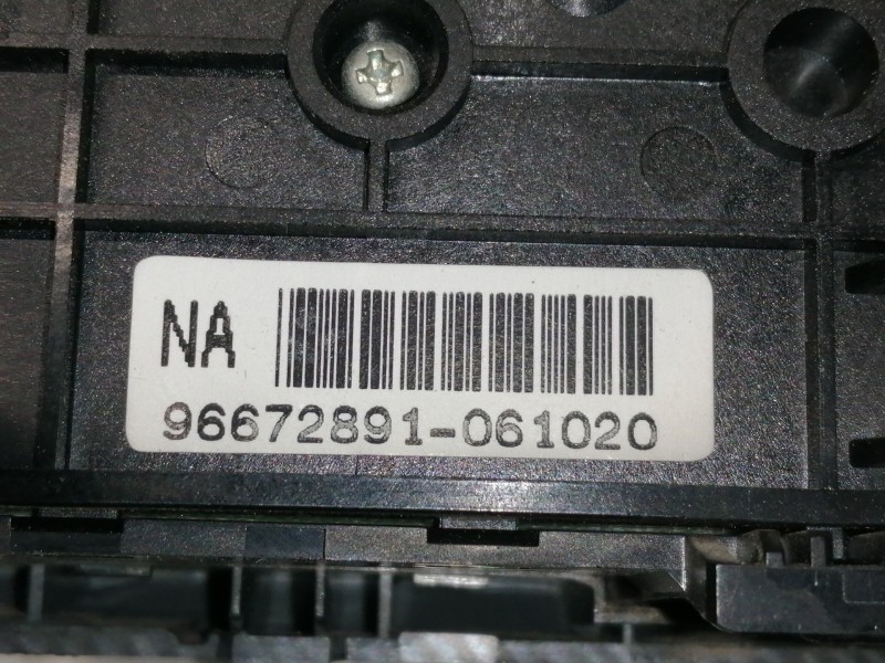 Recambio de mando luces para opel antara cosmo 4x4 referencia OEM IAM 96672891 96672891061020 