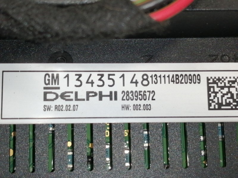 Recambio de sistema audio / radio cd para opel astra j lim. excellence referencia OEM IAM 13360091  