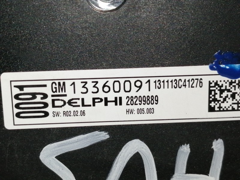 Recambio de sistema audio / radio cd para opel astra j lim. excellence referencia OEM IAM 13360091  