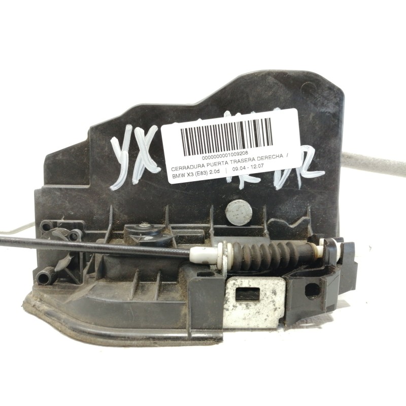 Recambio de cerradura puerta trasera derecha para bmw x3 (e83) 2.0d referencia OEM IAM   