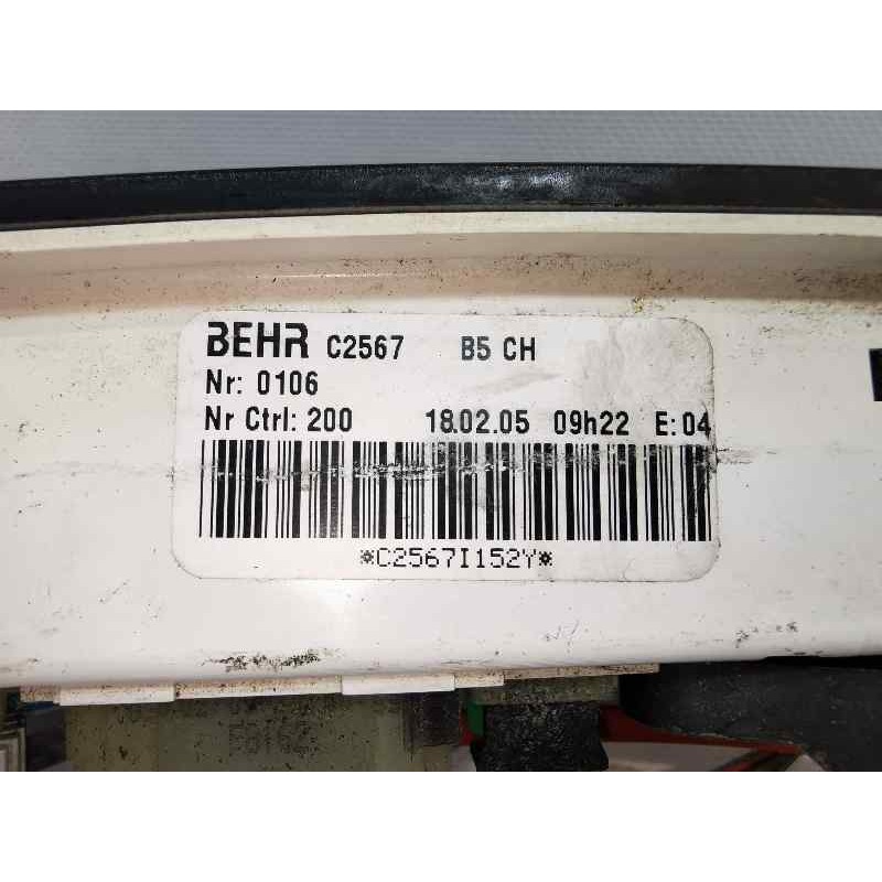 Recambio de mando calefaccion / aire acondicionado para citroën c4 coupe collection referencia OEM IAM C2567 C2567I152Y 