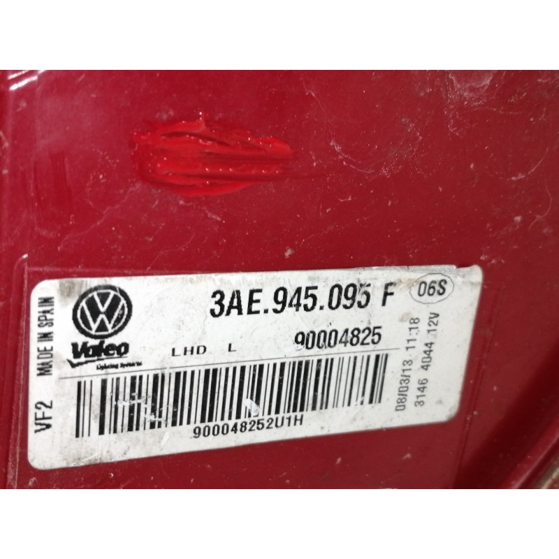 Recambio de piloto trasero izquierdo para volkswagen passat lim. (362) edition bluemotion referencia OEM IAM 3AE945095F  
