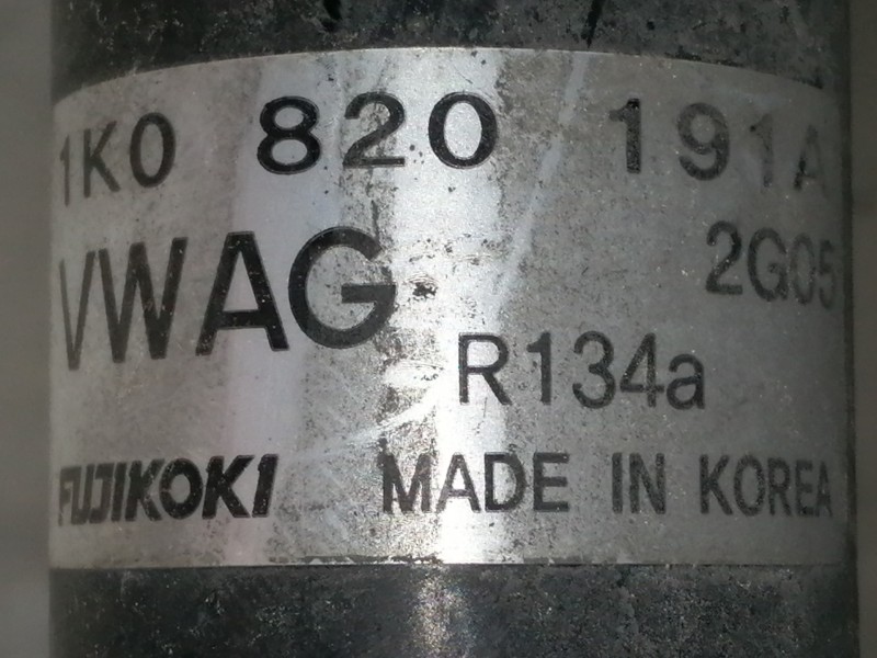 Recambio de condensador / radiador aire acondicionado para seat leon (1p1) reference referencia OEM IAM 1K0820191A  