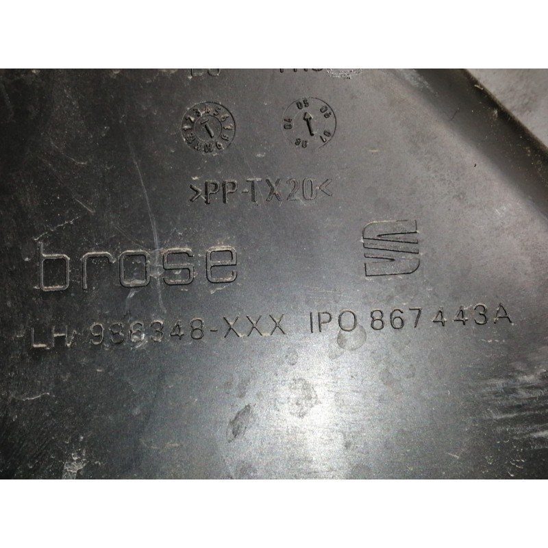 Recambio de elevalunas trasero izquierdo para seat leon (1p1) reference referencia OEM IAM 1K0959703G 983599201 / 986348XXX S242