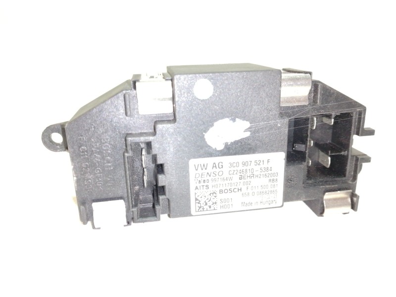 Recambio de resistencia calefaccion para volkswagen passat lim. (362) edition bluemotion referencia OEM IAM 3C0907521F  