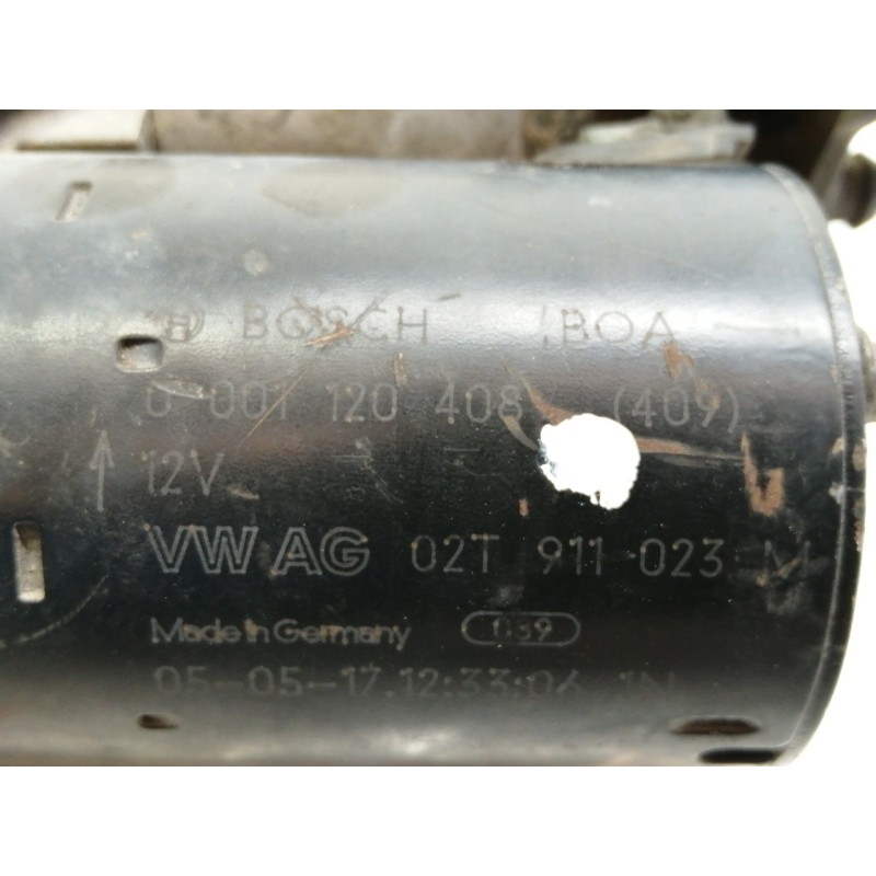 Recambio de motor arranque para seat toledo (5p2) exclusive referencia OEM IAM 0001120408  