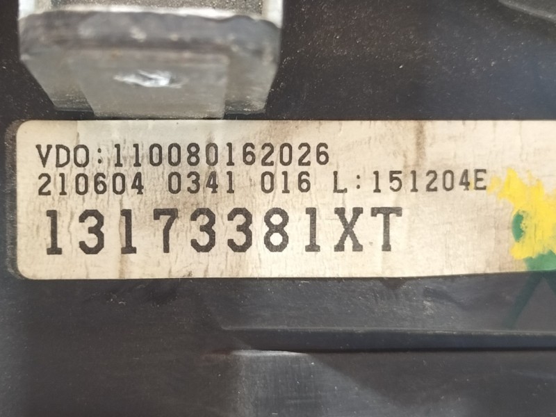 Recambio de cuadro instrumentos para opel meriva cosmo referencia OEM IAM 110080162026 13173381XT 