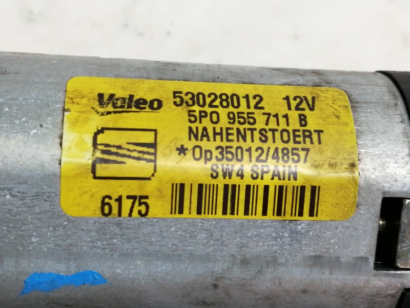 Recambio de motor limpia trasero para seat leon (1p1) reference referencia OEM IAM 5P0955711B 53028012 