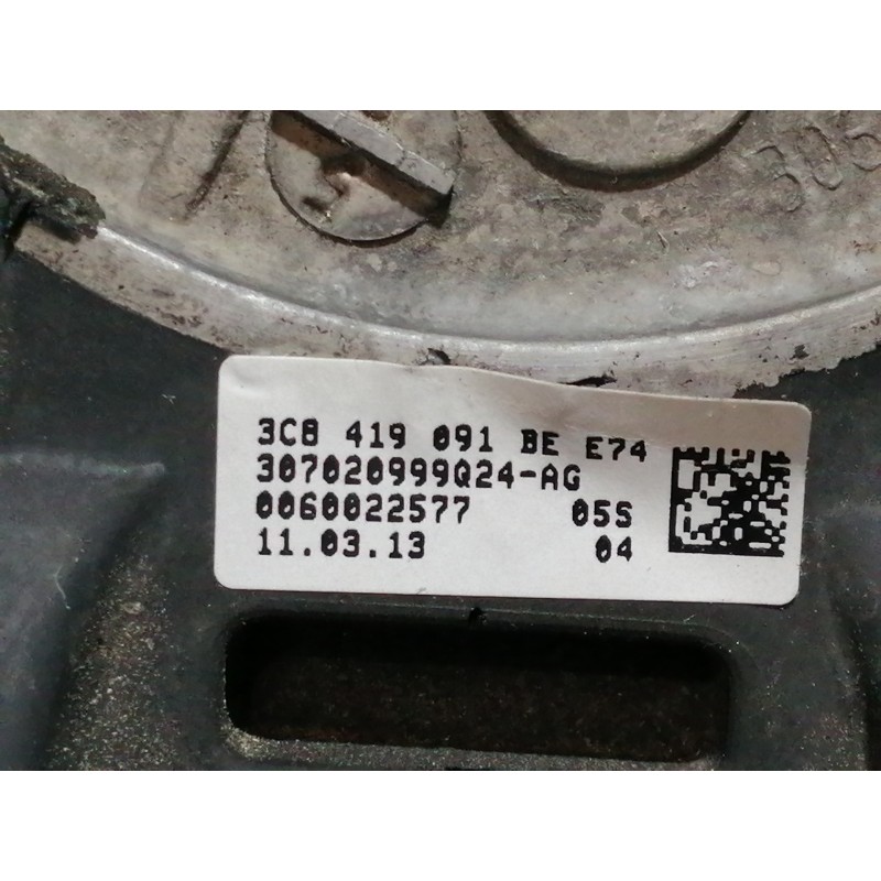 Recambio de volante para volkswagen passat lim. (362) edition bluemotion referencia OEM IAM 3C8419091BE  