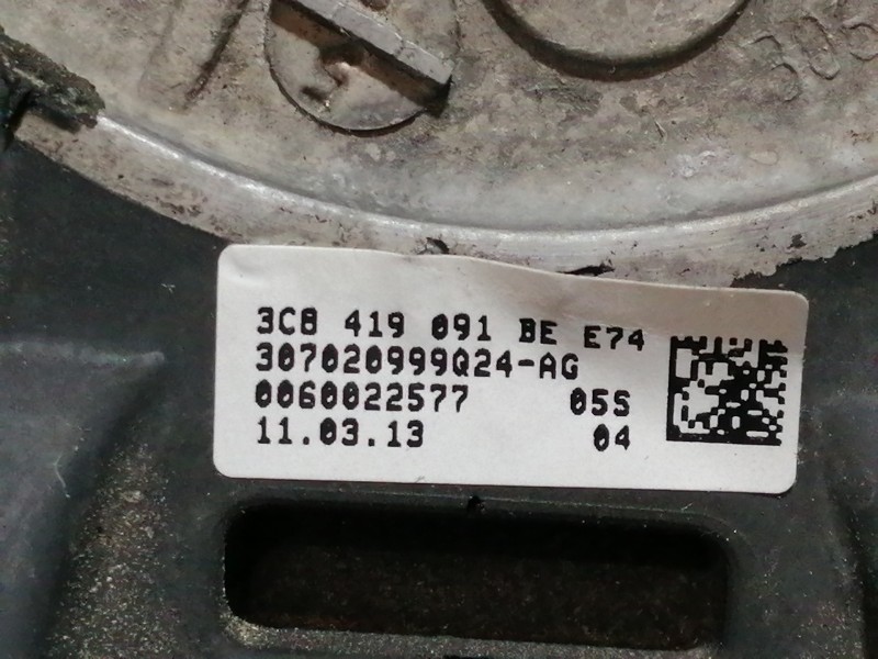 Recambio de volante para volkswagen passat lim. (362) edition bluemotion referencia OEM IAM 3C8419091BE  
