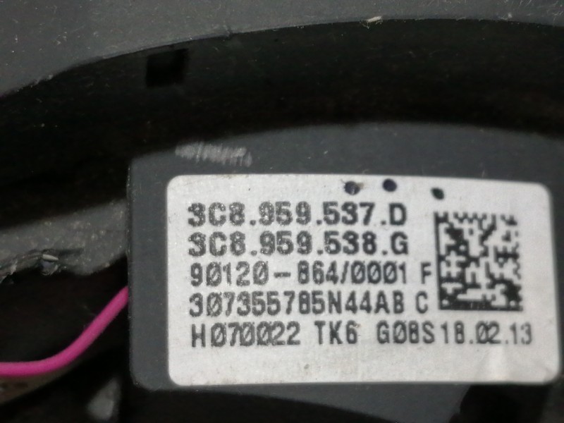 Recambio de volante para volkswagen passat lim. (362) edition bluemotion referencia OEM IAM 3C8419091BE  
