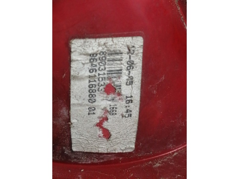 Recambio de piloto trasero derecho para peugeot 1007 dolce referencia OEM IAM 964611688001  