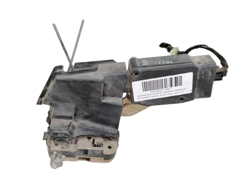 Recambio de cerradura puerta trasera derecha para mitsubishi space star (dg0) 1900 di-d referencia OEM IAM   