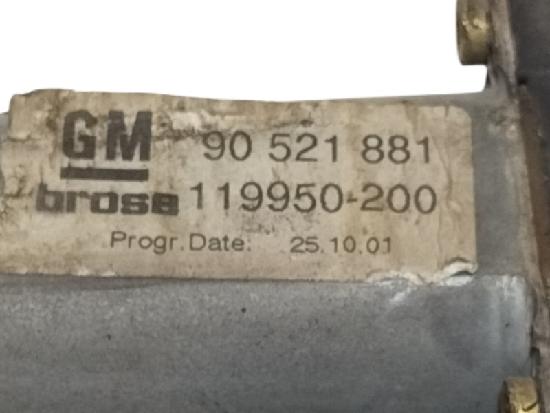 Recambio de elevalunas delantero izquierdo para opel astra g berlina sport referencia OEM IAM 90521881  