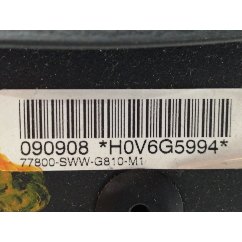 Recambio de airbag delantero izquierdo para honda cr-v (re) comfort referencia OEM IAM 77800SWWG810M1  