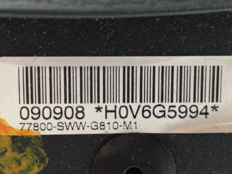 Recambio de airbag delantero izquierdo para honda cr-v (re) comfort referencia OEM IAM 77800SWWG810M1  