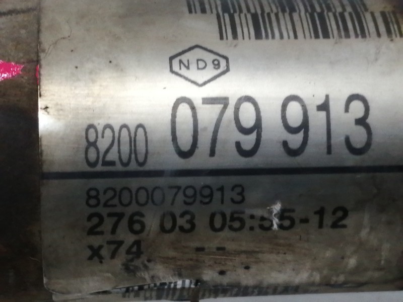 Recambio de transmision delantera izquierda para renault laguna ii (bg0) authentique referencia OEM IAM 8200079913  