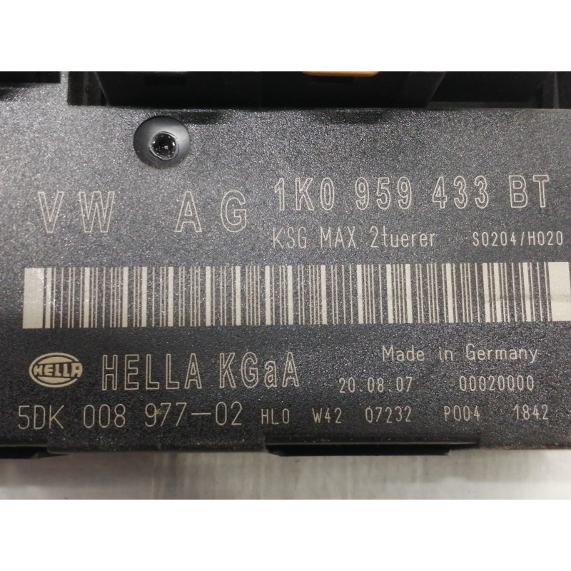 Recambio de modulo electronico para seat leon (1p1) reference referencia OEM IAM 1K0959433BT  