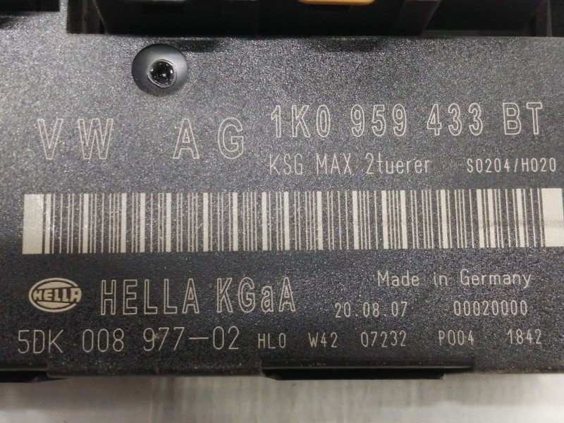 Recambio de modulo electronico para seat leon (1p1) reference referencia OEM IAM 1K0959433BT  