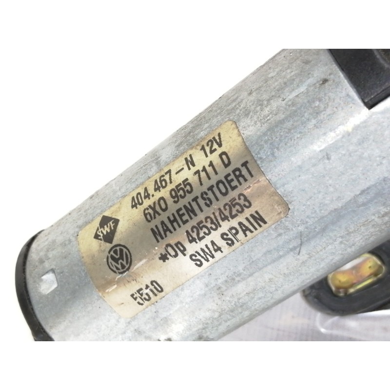 Recambio de motor limpia trasero para volkswagen polo berlina (6n2) trendline referencia OEM IAM 6X0955711D  