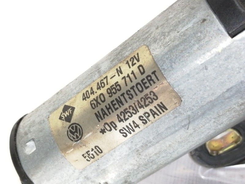 Recambio de motor limpia trasero para volkswagen polo berlina (6n2) trendline referencia OEM IAM 6X0955711D  