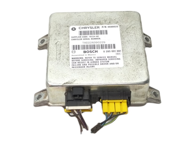 Recambio de centralita airbag para chrysler voyager (gs) 2.4 referencia OEM IAM 0285001081  