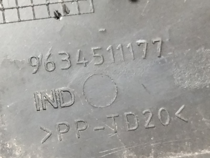 Recambio de rejilla aireadora para fiat scudo furgón (272) 10 l1h1 130 multijet referencia OEM IAM 9634511177  