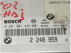 Recambio de centralita motor uce para bmw serie 3 berlina (e46) 320d referencia OEM IAM 0281001445   2