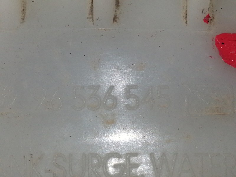 Recambio de deposito expansion para daewoo kalos 1.2 se referencia OEM IAM 96536545  